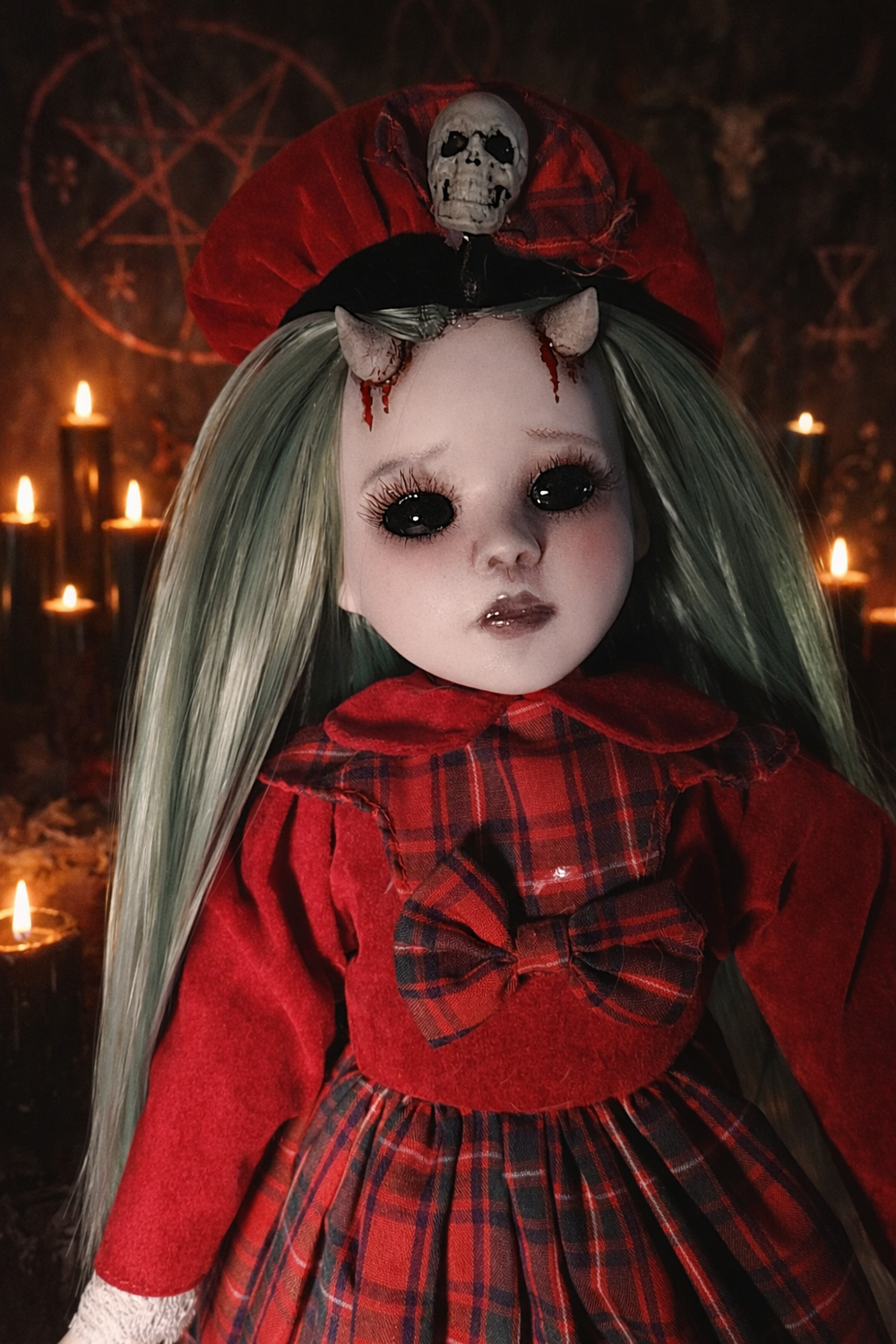 Shaim Bambola Demone fatta a mano