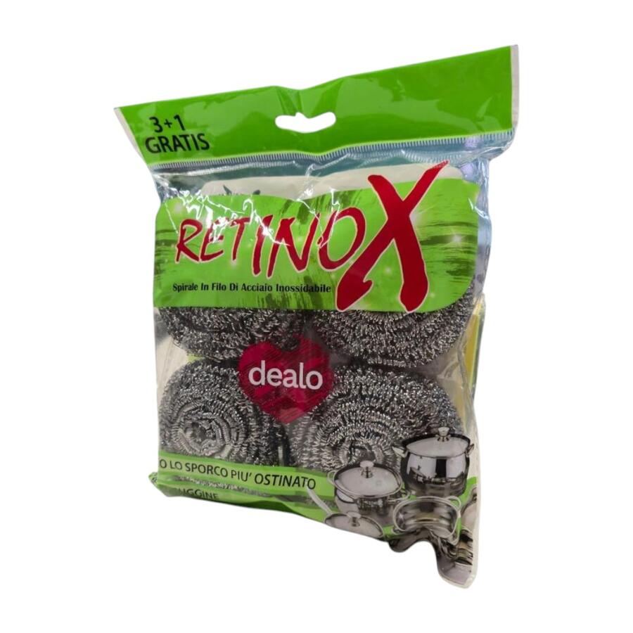 DEALO RETINOX 4 RETINE ACCIAIO (Confezione da 24 pezzi) 