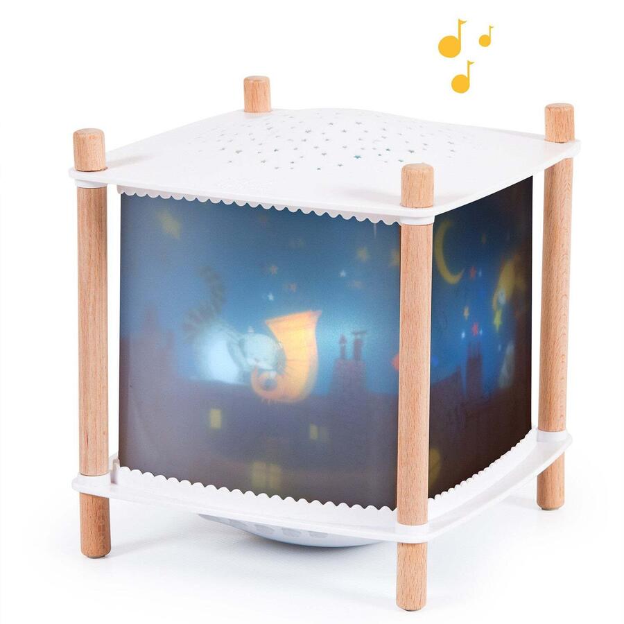 Lampada magica musicale Les Moustaches