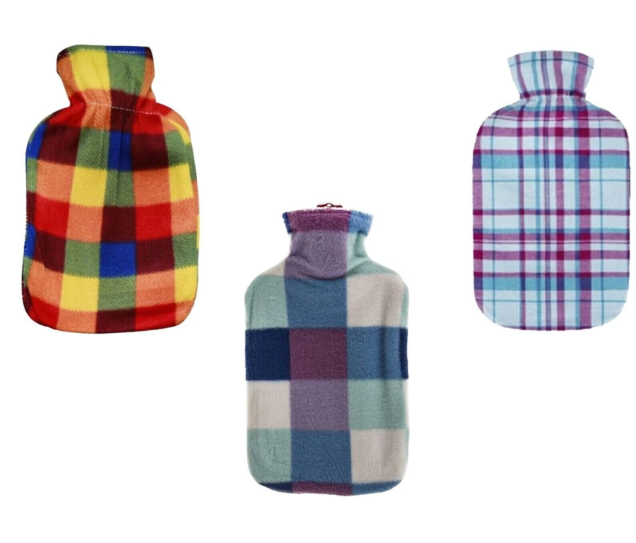 Borsa Acqua Calda In Gomma Capacita 2L Classica Pile Copertura Sfoderabile