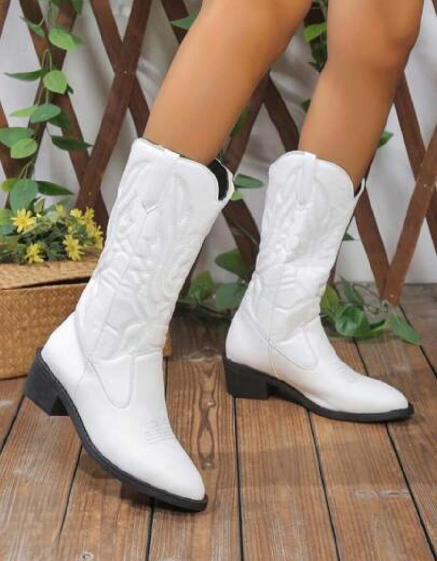 Stivaletto modello camperos ecopelle con gomma bassa vari colori