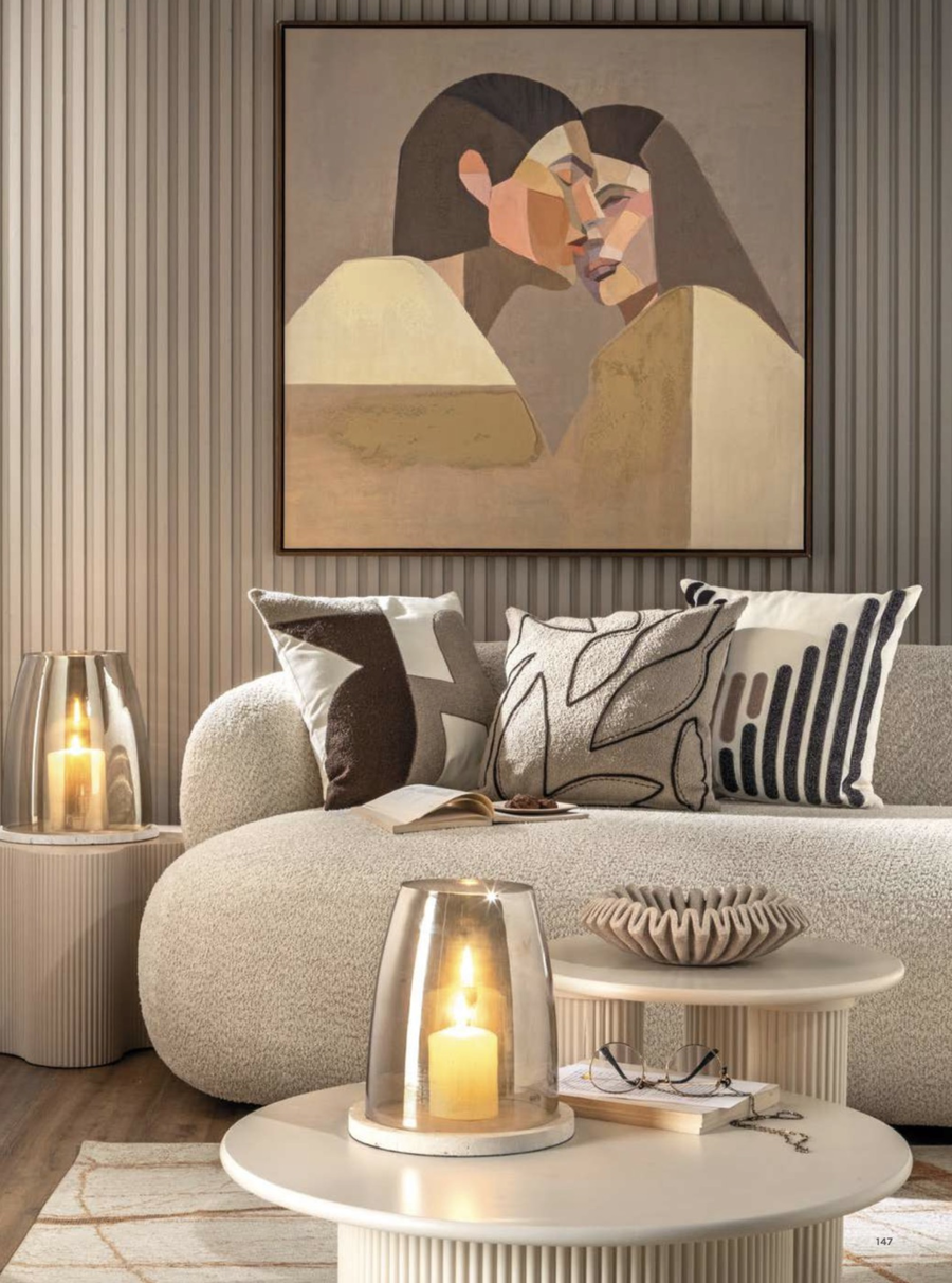 L’Oca Nera – Quadro con cornice coppia Neo Classic 100x100 