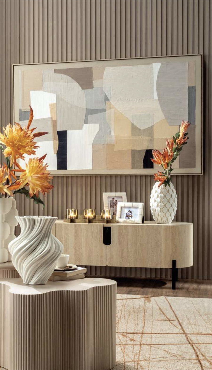 L’Oca Nera – Portacandele in metallo e vetro Neo Classic 39x13x10h