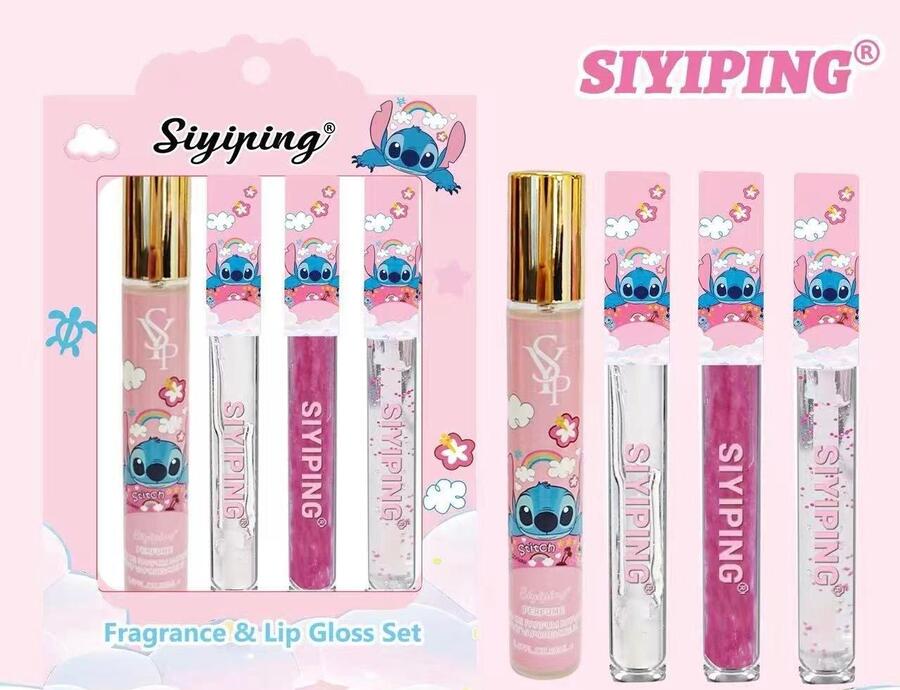 SIYIPING KIT DA 3 LIPGLOSS+1 PROFUMO SYP