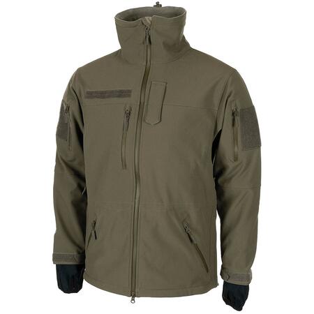 Giacca Tattica Softshell impermeabile, antivento e traspirante