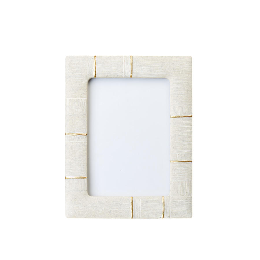 L’Oca Nera – Portafoto rettangolare piccolo in vetro e resina 15x20 (10x15)