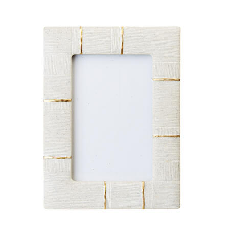 L’Oca Nera – Portafoto rettangolare grande in vetro e resina 18x23 (13x18)