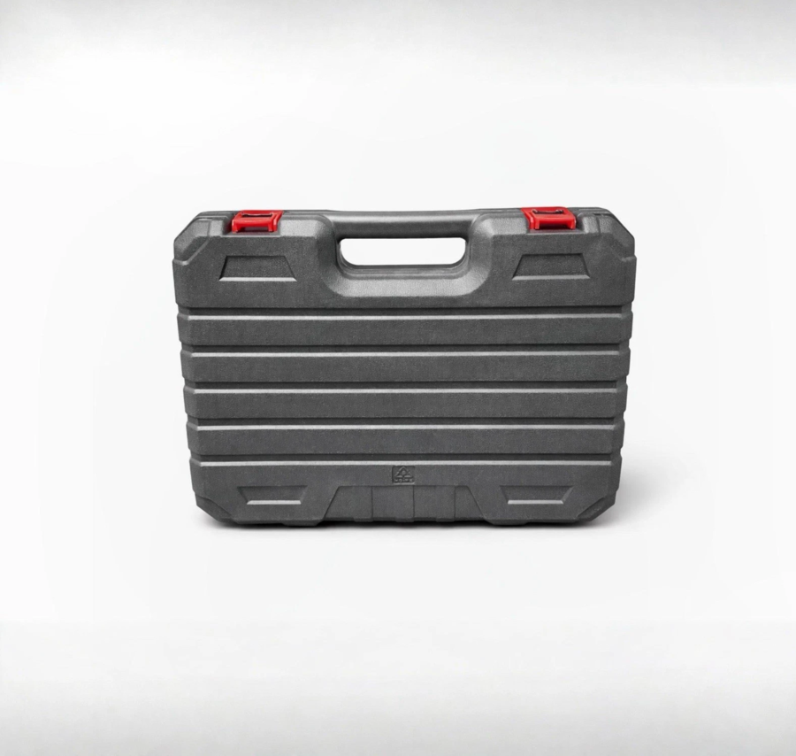 Chiave a Batteria 3/8” a Cricchetto con 2 Batterie Bussole +  Valigetta