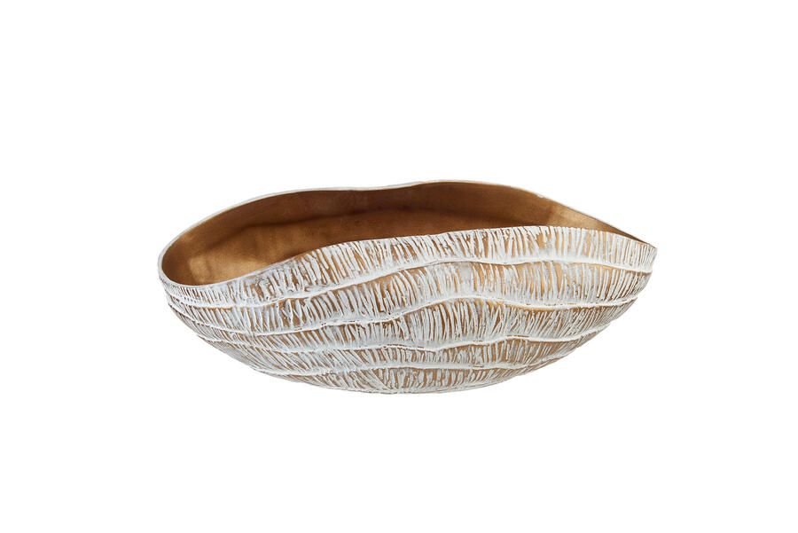 L’Oca Nera – Centrotavola in ceramica Ethno Chic 37x23x12h