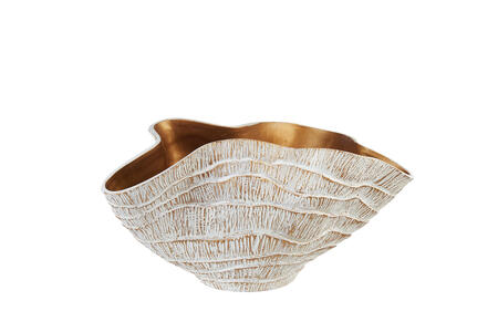 L’Oca Nera – Centrotavola in ceramica Ethno Chic 36x24,5x19h