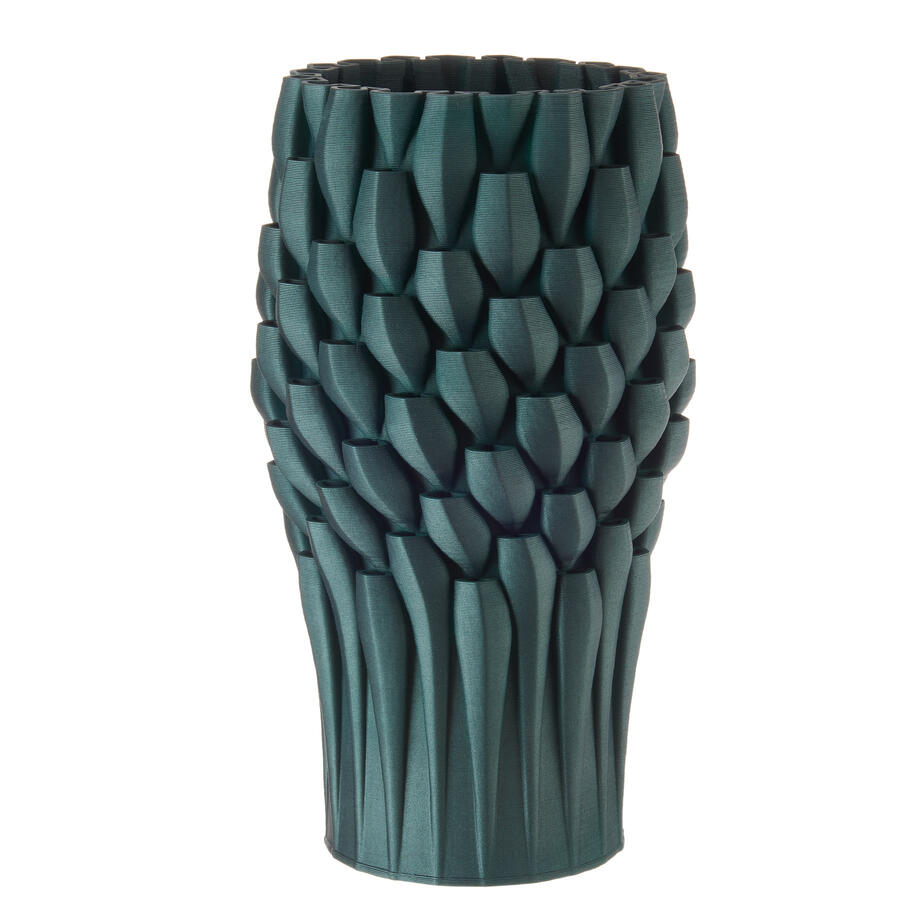 L’Oca Nera – Vaso alto in porcellana Ethno Chic ø23x40h