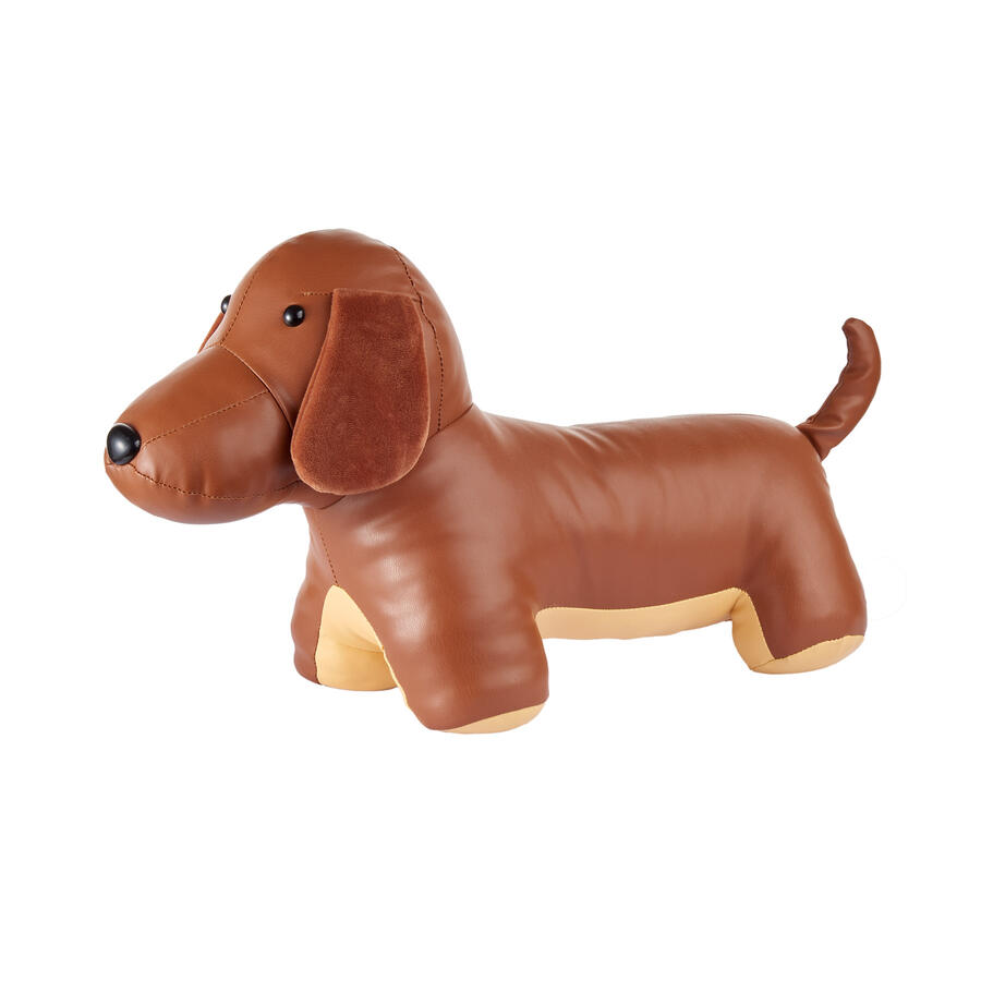 L’Oca Nera – Fermaporta cane Urban Marrone 41x16x24h