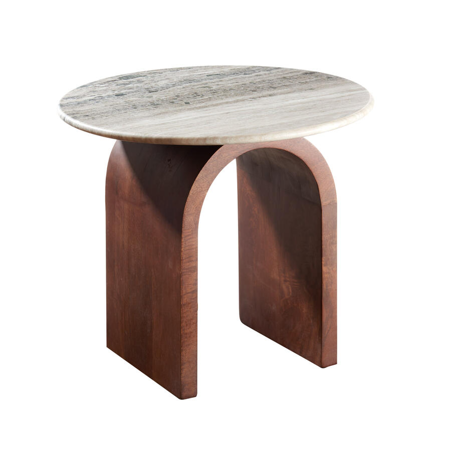 L’Oca Nera – Tavolino tondo Neo Classic Ø48x42h