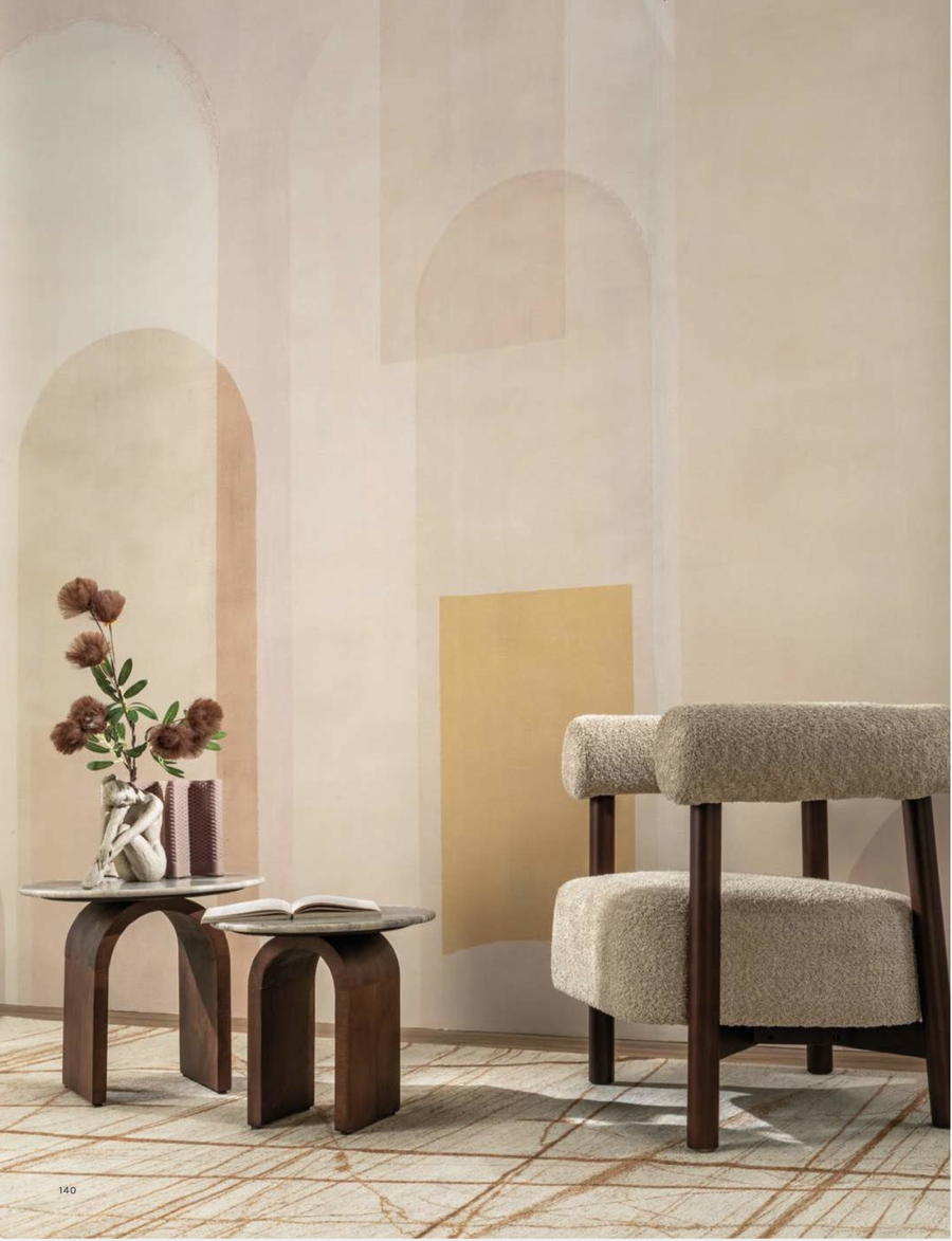 L’Oca Nera – Tavolino tondo Neo Classic Ø48x42h