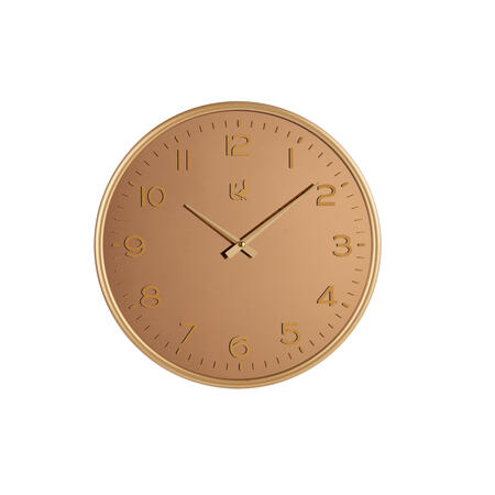 L’Oca Nera – Orologio Contemporaneo in metallo e vetro ø40x4,5 cm