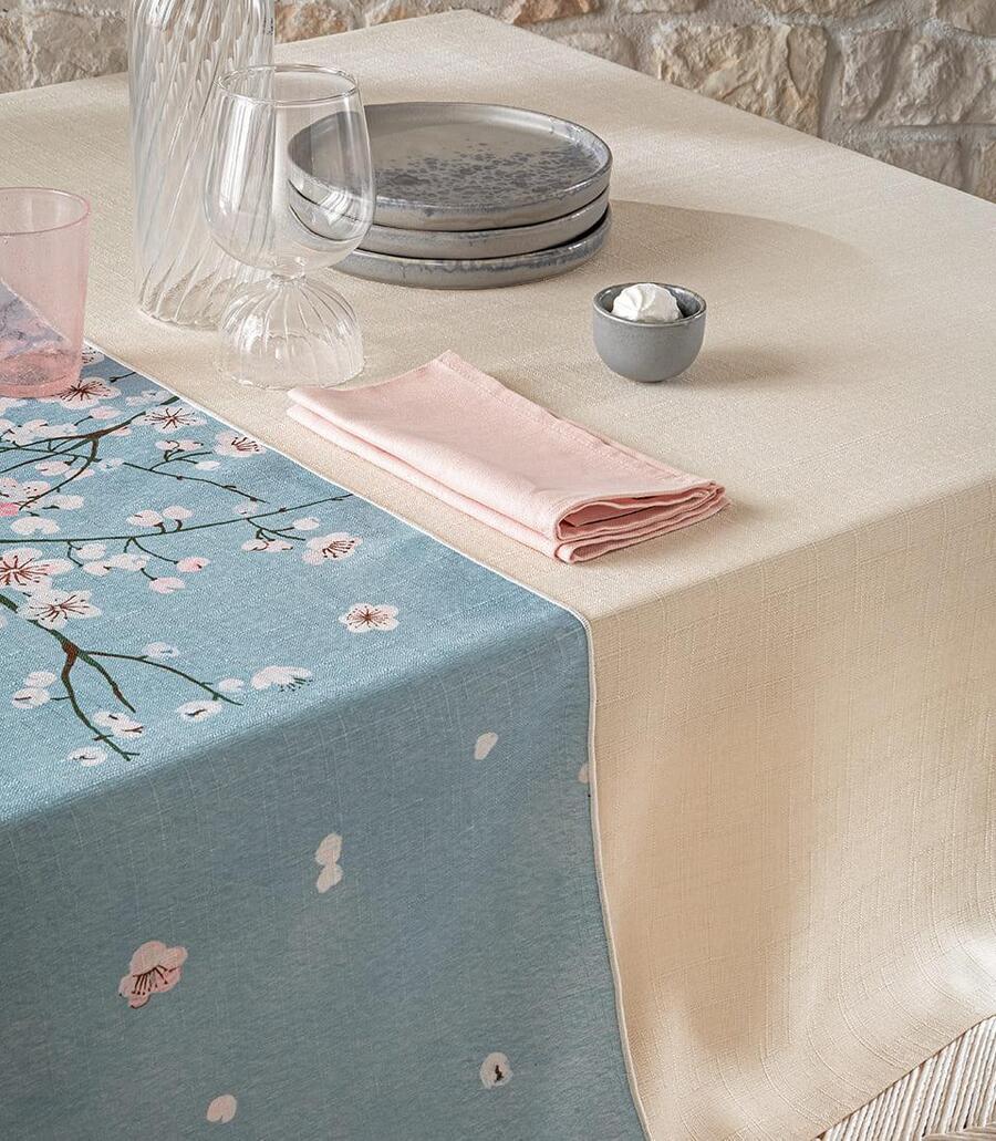 L’Oca Nera – Tovaglia Gelso idrorepellente antimacchia 155x270