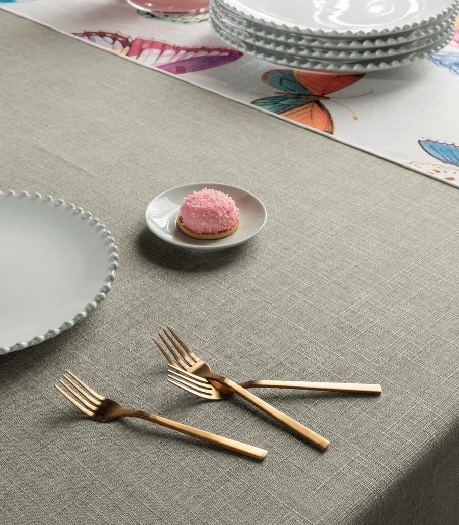 L’Oca Nera – Tovaglia Salvia idrorepellente antimacchia 155x270