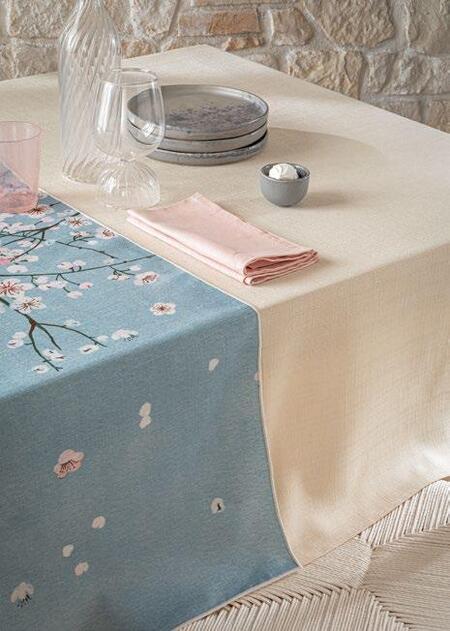 L’Oca Nera – Runner Sapporo idrorepellente antimacchia 50x155