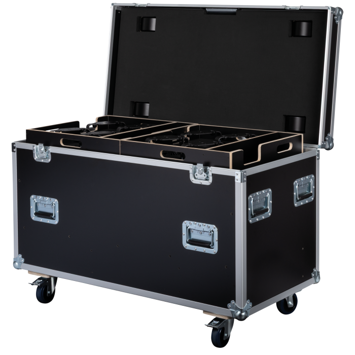 Showtec Flight case per 2x Stage Blinder FLEX Blaze / Titan Strobe FLEX FX