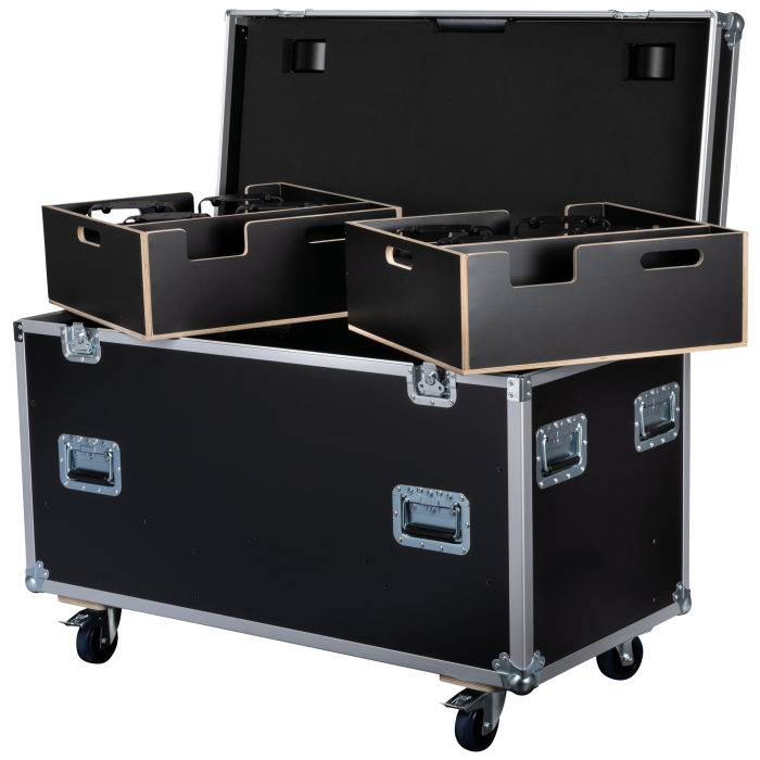 Showtec Flight case per 2x Stage Blinder FLEX Blaze / Titan Strobe FLEX FX