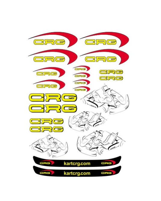 KIT ADESIVI DECORAZIONI VARIE CRG