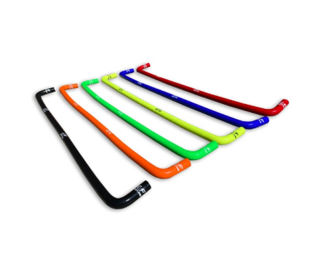 TUBO ACQUA AF RADIATOR SILICONE COLORATO DOPPIA CURVA