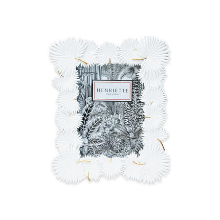 Henriette - Cornice portafoto Palme 20,5x25 - Collezione Ostuni