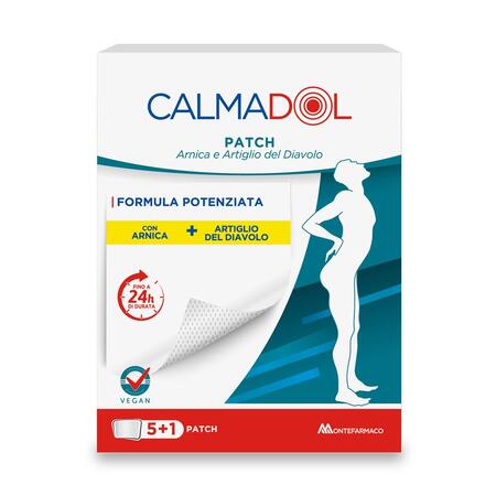 Calmadol Patch Arnica e Artiglio del Diavolo - 6 Cerotti