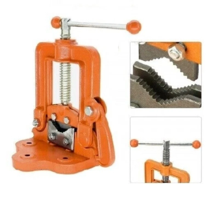 MORSA DA BANCO IDRAULICA TOP QUALITY RIBALTABILE PER TUBI TUBO 10 - 85 mm