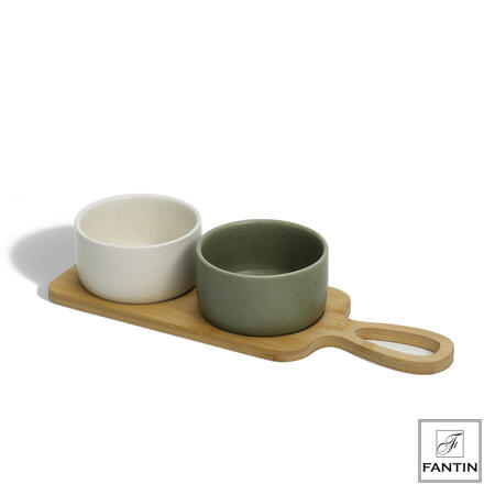 Fantin Argenti - Antipastiera 2 ciotoline colors in ceramica