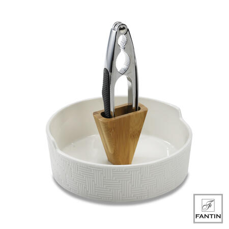 Fantin Argenti - Ciotola portanoci con schiaccianoci