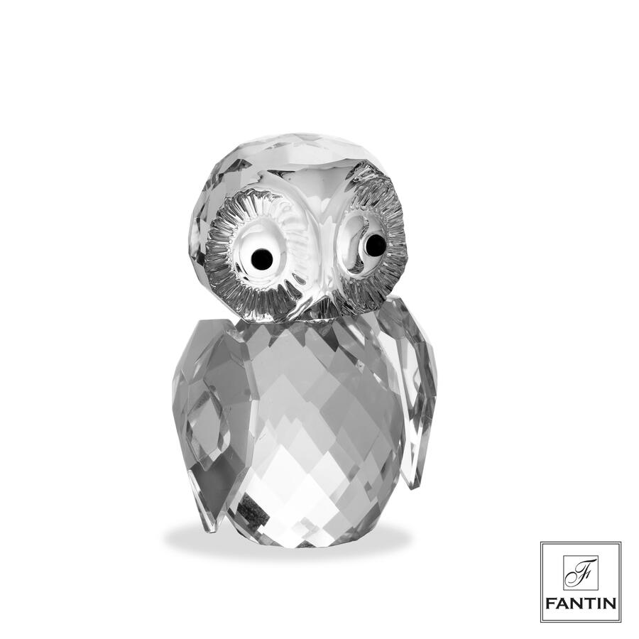 Fantin Argenti - Gufo in cristallo