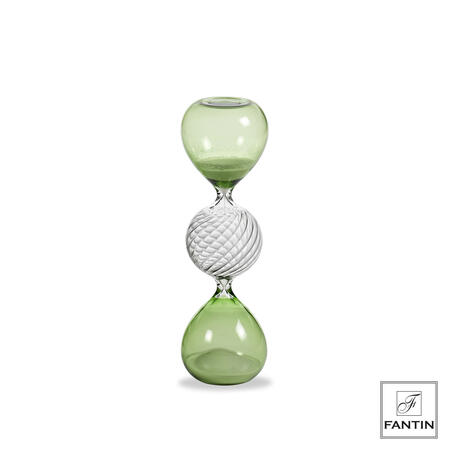Fantin Argenti - Clessidra verde sabbia bianca 5 minuti