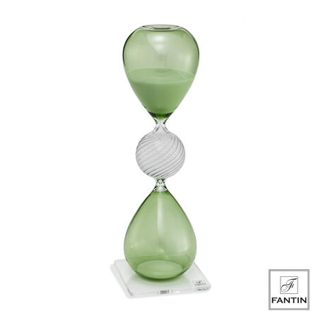 Fantin Argenti - Clessidra verde sabbia bianca 30 minuti