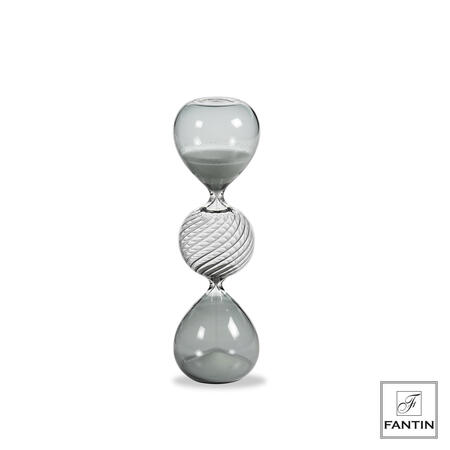 Fantin Argenti - Clessidra grigia sabbia bianca 5 minuti