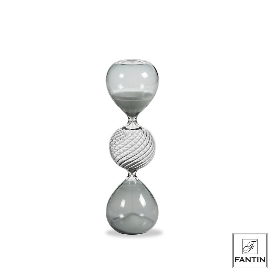 Fantin Argenti - Clessidra grigia sabbia bianca 5 minuti