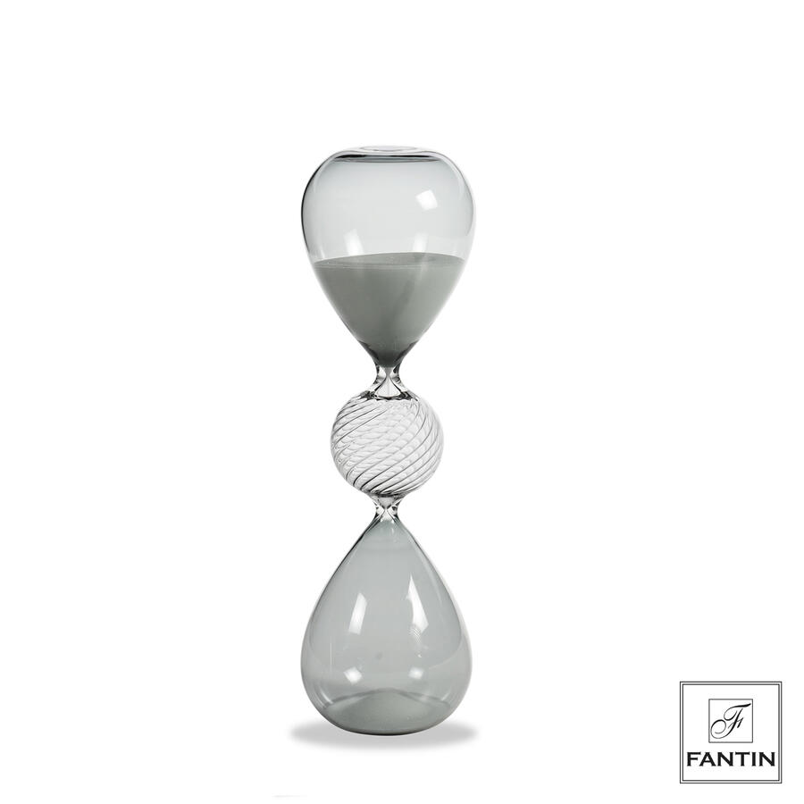 Fantin Argenti - Clessidra grigia sabbia bianca 10 minuti