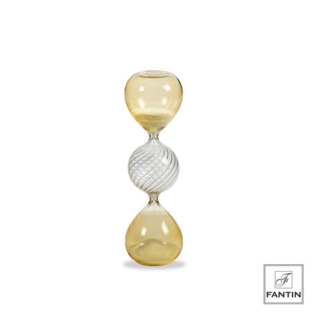 Fantin Argenti - Clessidra ambra sabbia bianca 5 minuti