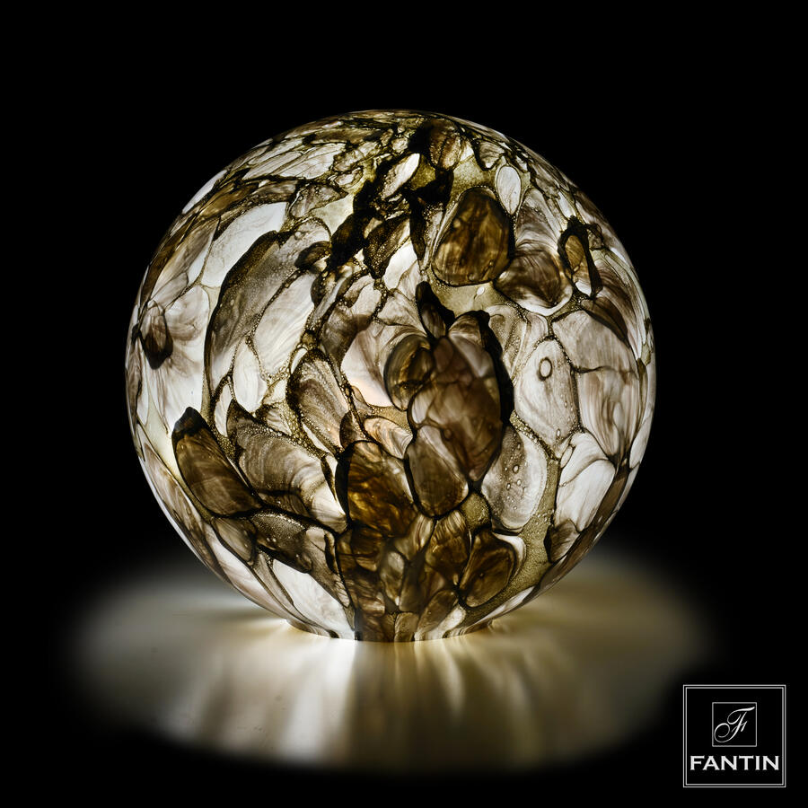 Fantin Argenti - Lampada Sfera marmoreo h28