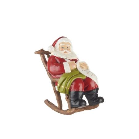 L'Oca Nera - Natale 2025 Babbo Natale su sedia a dondolo