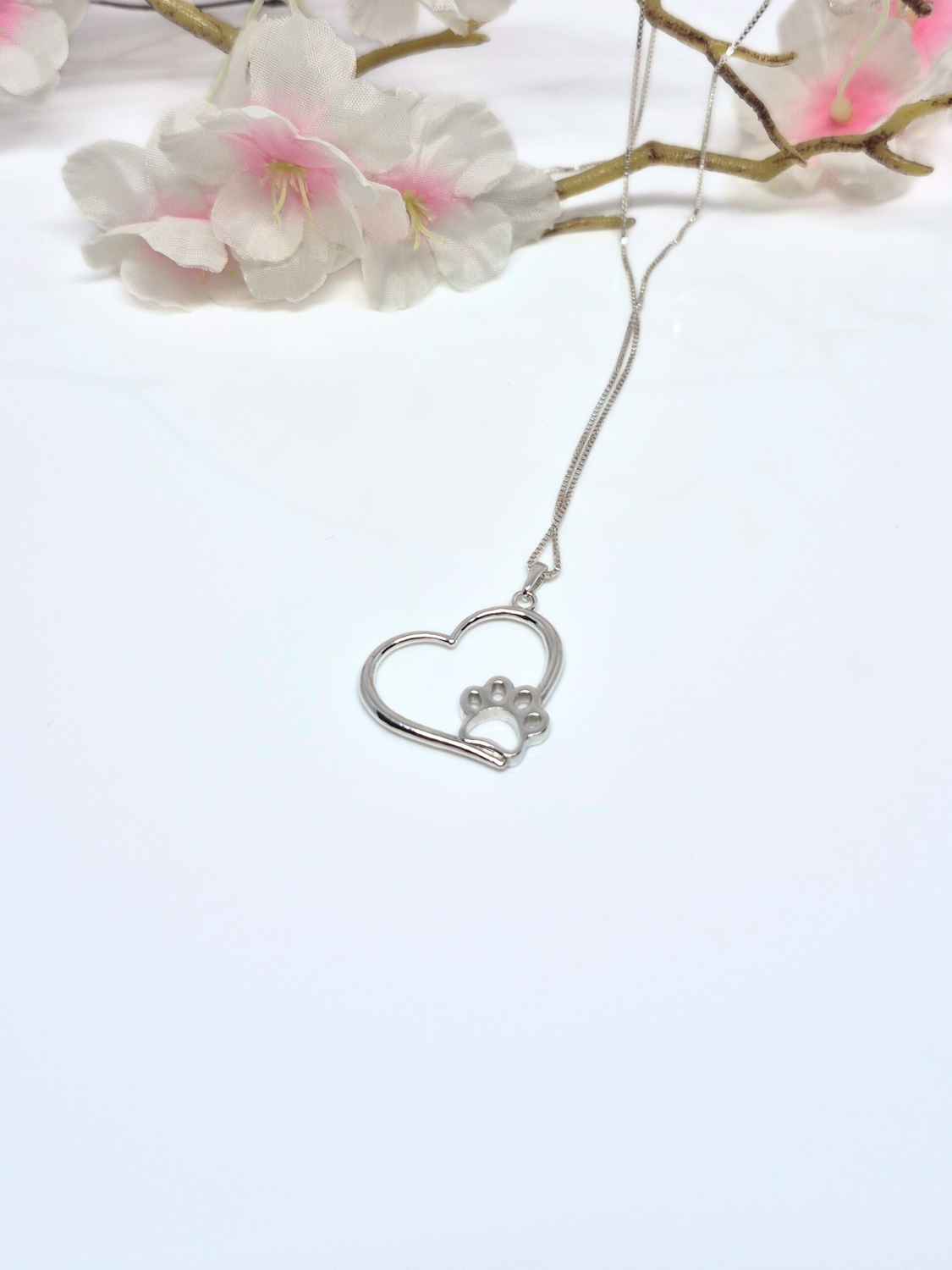 Zampa IN cuore, colgante