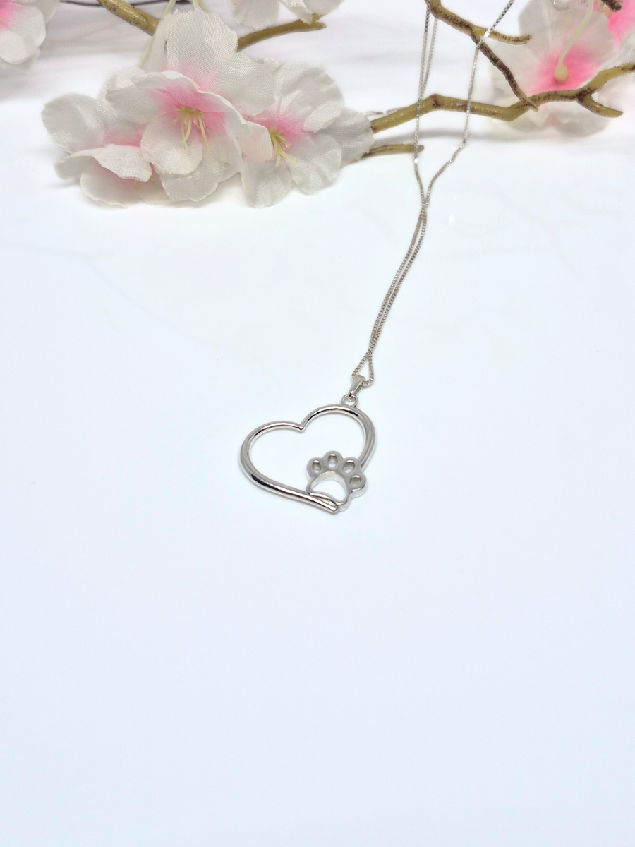 Zampa IN cuore, colgante