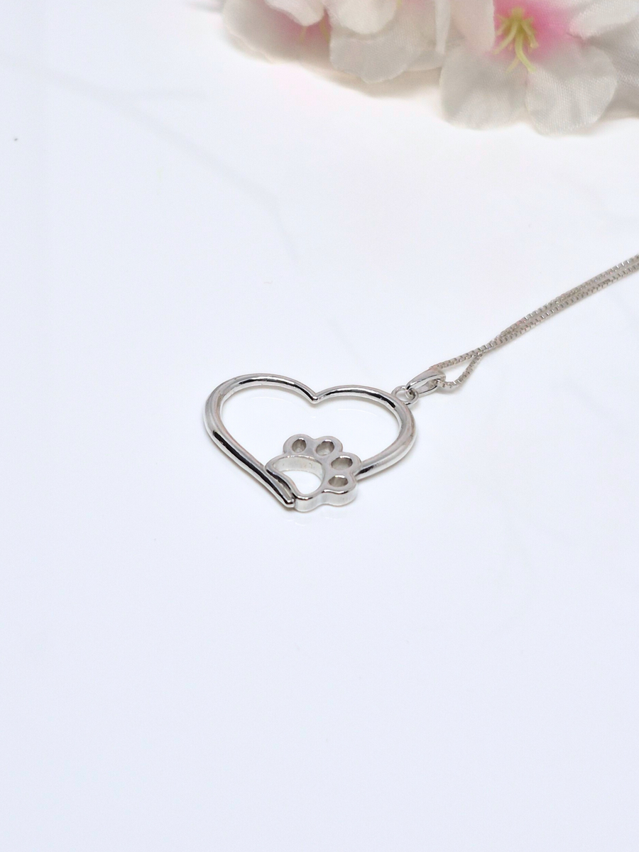 Zampa IN cuore, colgante