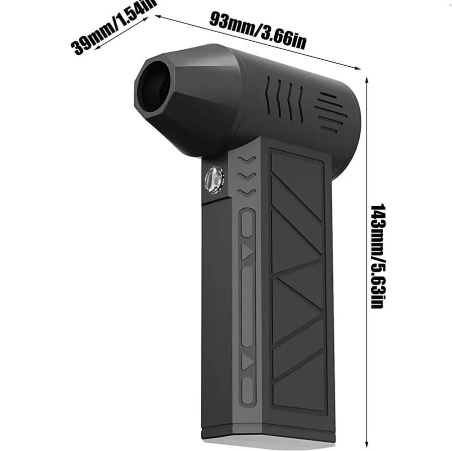 Mini Ventilatore Super Potente Soffiatore Motore alta velocità Turbo 130000 RPM 