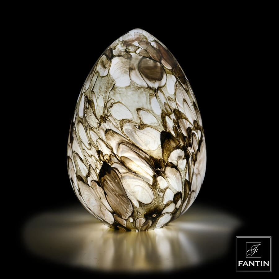 Fantin Argenti - Lampada Uovo marmoreo h29.5