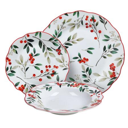 Tognana - Servizio piatti 18 pezzi Hollyberry