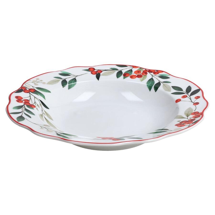 Tognana - Servizio piatti 18 pezzi Hollyberry