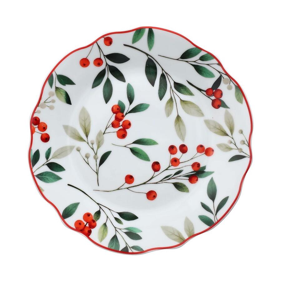 Tognana - Servizio piatti 18 pezzi Hollyberry