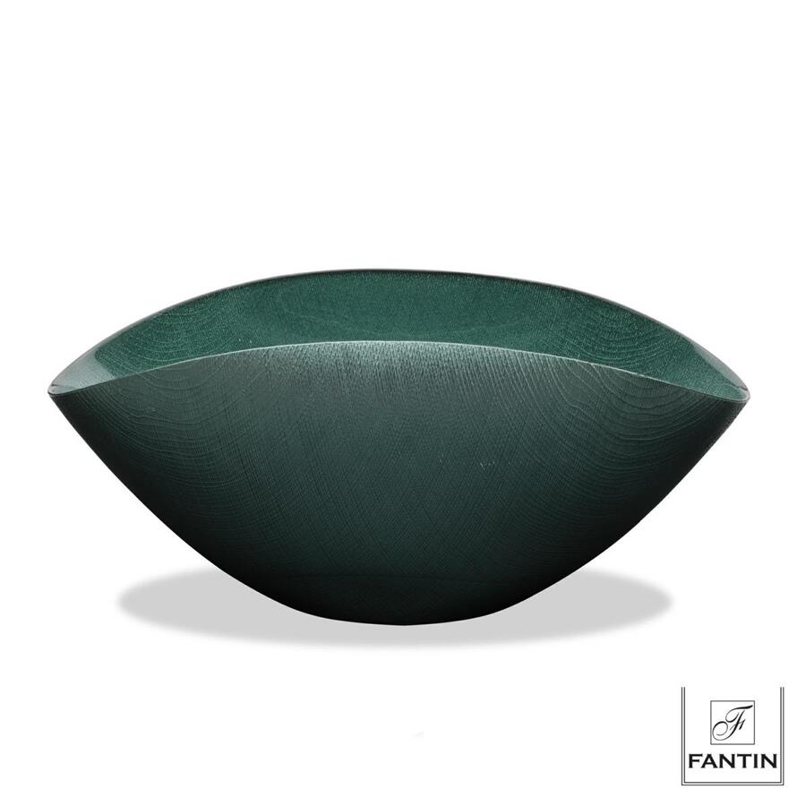 Fantin Argenti - Ciotola Verde in vetro 18h