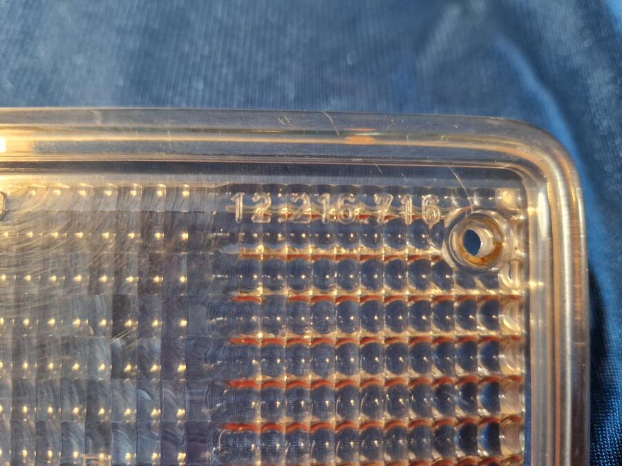 Plastica luce retromarcia CARELLO FIAT X 1/9